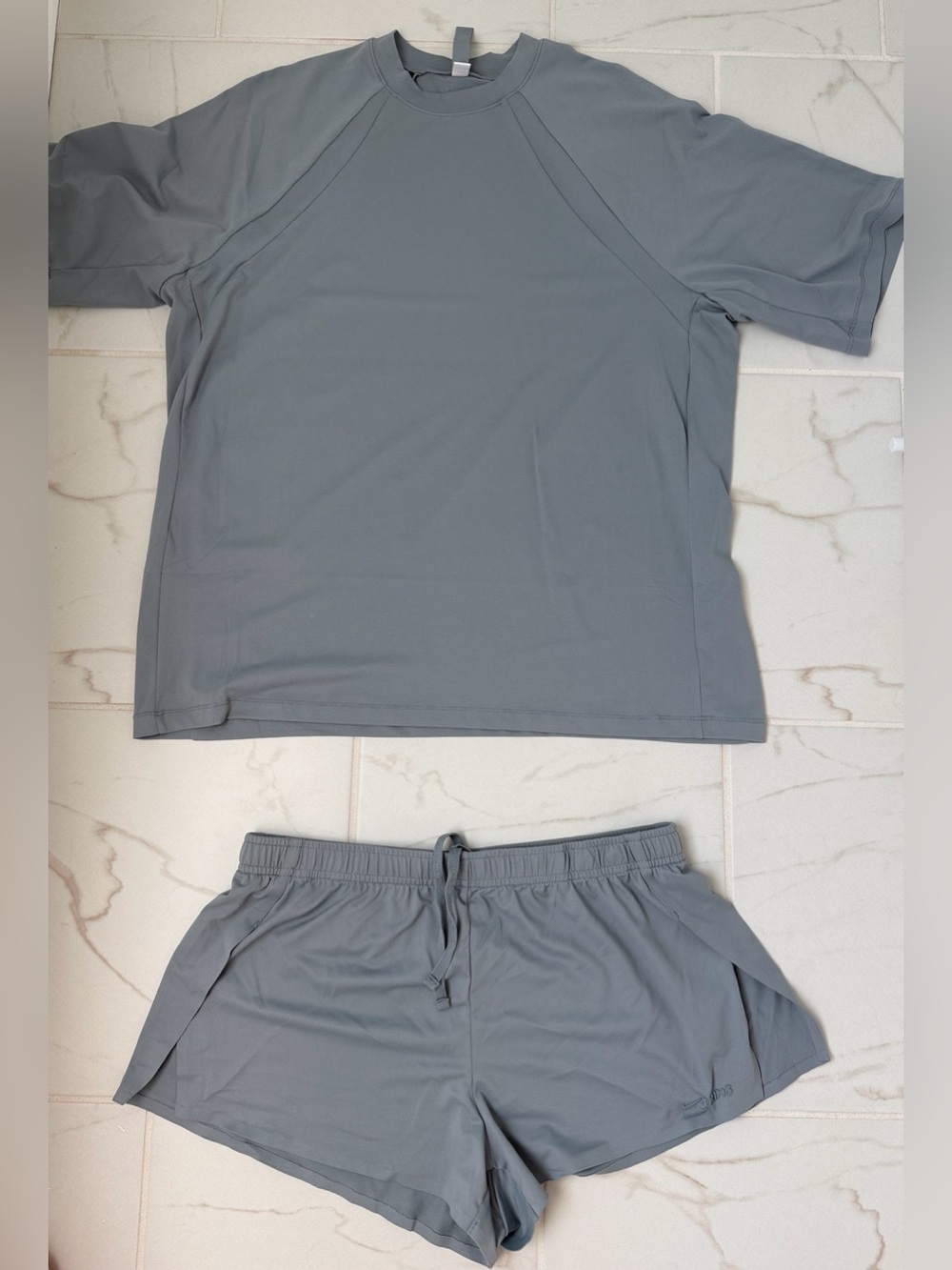 Skims x Nike Active Tee & Shorts Set